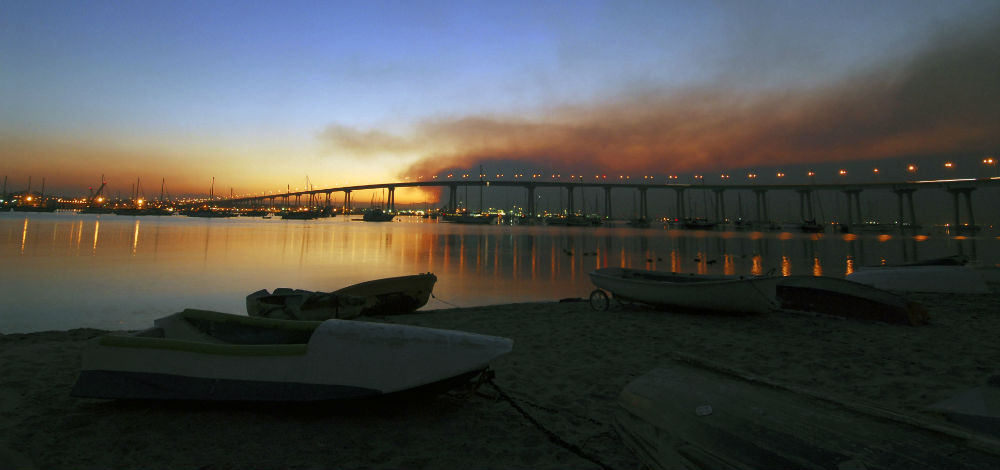 coronado bridge, tidelands parks